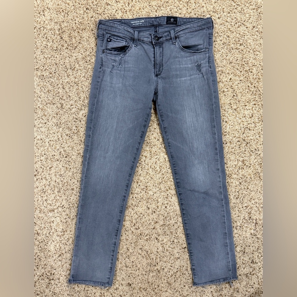 AG Adriano Goldschmied The Stevie Capri Jeans